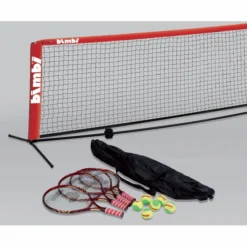 Tennisnetz School Set Universal Sport Bimbi Small Court 6,1m School Set