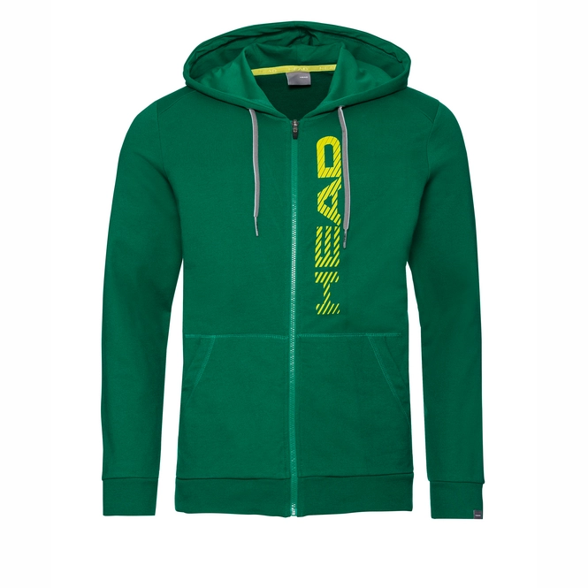Tennis-Fleecejacke HEAD Club Fynn Green Yellow Herren 3 Tennis-Fleecejacke HEAD Club Fynn Green Yellow Herren