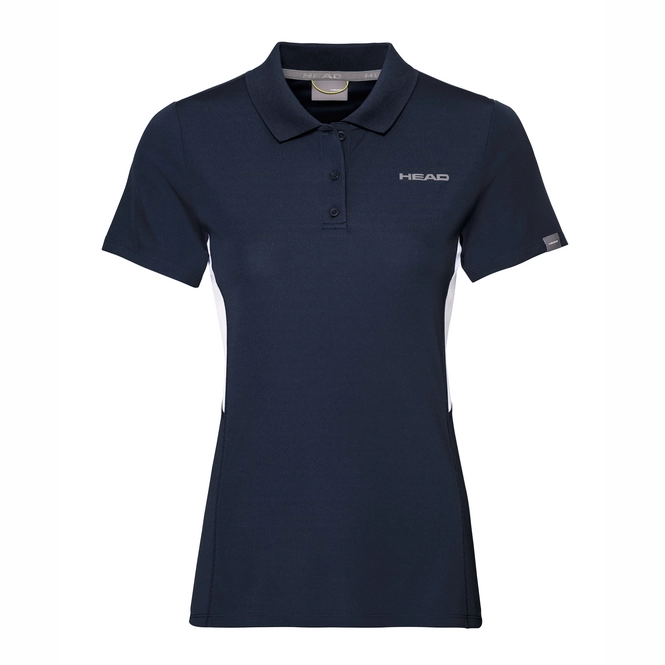 Poloshirt HEAD Club Tech Dark Blue Damen 3 Poloshirt HEAD Club Tech Dark Blue Damen