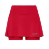 Tennisrock HEAD Club Basic Red Damen