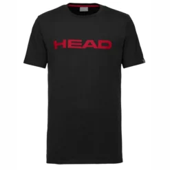 Tennisshirt HEAD Club Ivan Black Red Kinder