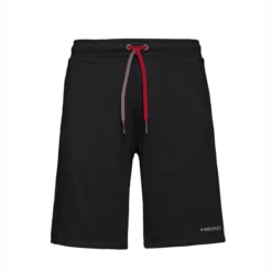 Tennishose HEAD Boys Bermudas Club Jacob Black Kinder