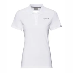 Poloshirt HEAD Girls Club Tech White Kinder