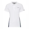 Poloshirt HEAD Girls Club Tech White Dark Blue Kinder