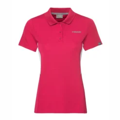 Poloshirt HEAD Club Tech Magenta Mädchen