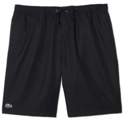 Tennisshorts Lacoste Tafeta Schwarz Herren