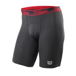 Tennishose Wilson Power Compression 7 Short Black Herren