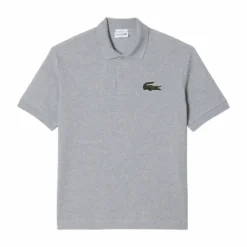 Poloshirt Lacoste PH3922 Loose Fit Unisex Silver Chine