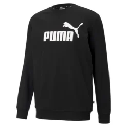 Pullover Puma Essentials Big Logo Crew Herren Black