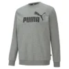 Pullover Puma Essentials Big Logo Crew Herren Gray