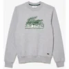 Pullover Lacoste SH5087 Men Silver Chine