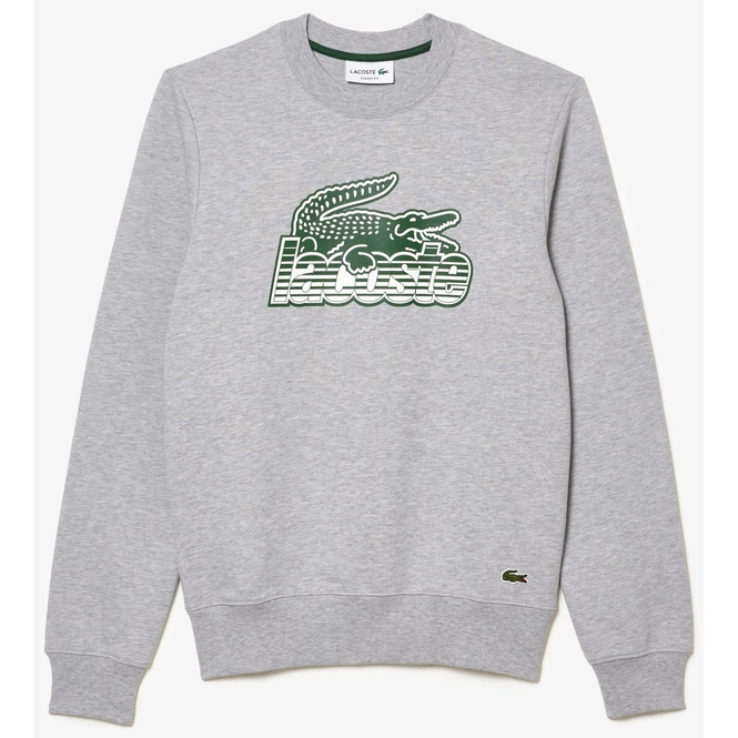 Pullover Lacoste SH5087 Men Silver Chine 3 Pullover Lacoste SH5087 Men Silver Chine