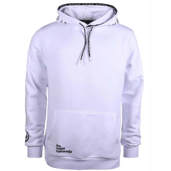 Tennispullover The Indian Maharadja Fun Hooded Lean IM Men White 3 Tennispullover The Indian Maharadja Fun Hooded Lean IM Men White
