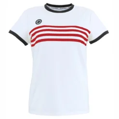 Tennisshirt The Indian Maharadja Kadiri Grils Striped Red