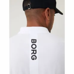 BJØRN BORG Poloshirt Björn Borg Ace Poloshirt Men Brilliant White -Discounter Für Tennisausrüstung 10000755we00831