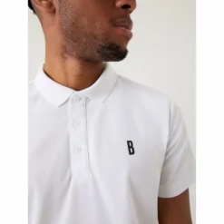 BJØRN BORG Poloshirt Björn Borg Ace Poloshirt Men Brilliant White -Discounter Für Tennisausrüstung 10000755we00851