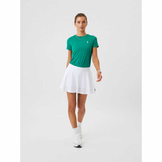 BJØRN BORG Tennisrock Björn Borg Ace Skirt Women Brilliant White 4 BJØRN BORG Tennisrock Björn Borg Ace Skirt Women Brilliant White – Bild 2