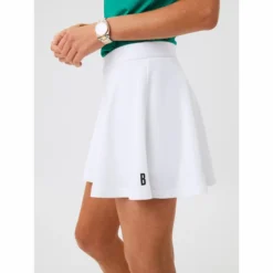BJØRN BORG Tennisrock Björn Borg Ace Skirt Women Brilliant White 10 BJØRN BORG Tennisrock Björn Borg Ace Skirt Women Brilliant White -Discounter Für Tennisausrüstung 10001809we0014