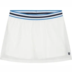 Tennisrock K-Swiss Core Team Skirt Weiß Mädchen