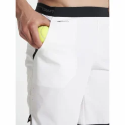 Tennishosen Craft Pro Control Impact Shorts M White Black Herren -Discounter Für Tennisausrüstung 1908237 900999 Pro20Control20Impact20Shorts20M Closeup4 Preview