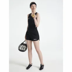 Tennishosen Craft Pro Control Impact Shorts W Black Damen -Discounter Für Tennisausrüstung 1908238 999000 Pro20Control20Impact20Shorts20W Closeup6 Preview