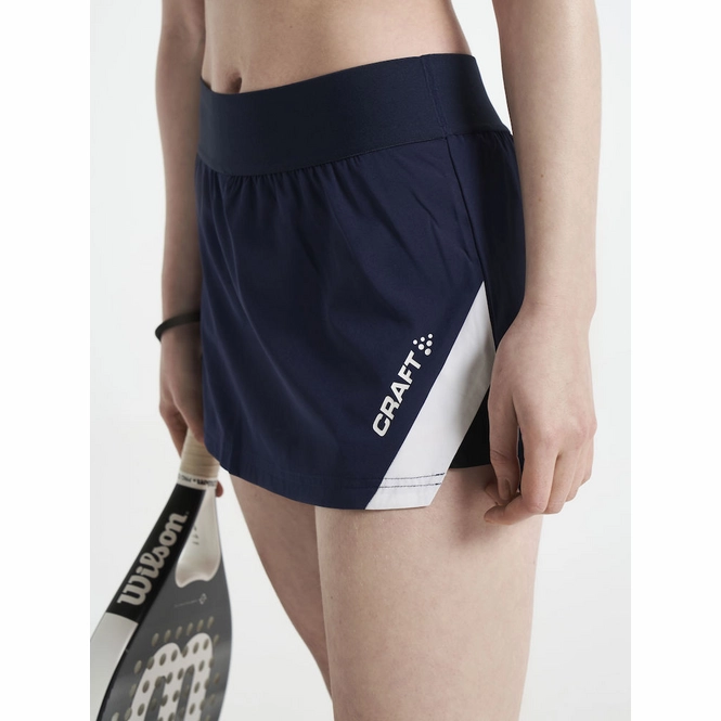 Tennisrock Craft Pro Control Impact Skirt W Navy White Damen 6 Tennisrock Craft Pro Control Impact Skirt W Navy White Damen – Bild 4