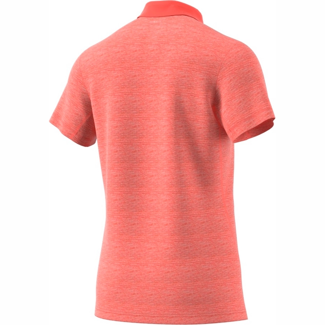 Polo Adidas Heathered Polo Trace Scarlet Herren 4 Polo Adidas Heathered Polo Trace Scarlet Herren – Bild 2