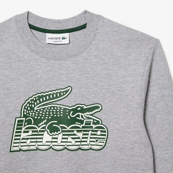 Pullover Lacoste SH5087 Men Silver Chine 4 Pullover Lacoste SH5087 Men Silver Chine – Bild 2