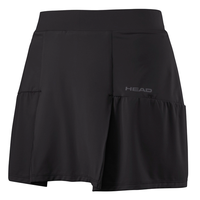Tennisrock HEAD Club Basic Skort Long Schwarz Damen 3 Tennisrock HEAD Club Basic Skort Long Schwarz Damen