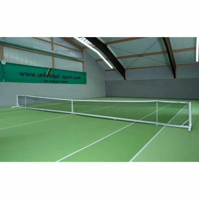 Tennisnetz Rahmen Universal Sport Court Royal II Weiß 4 Tennisnetz Rahmen Universal Sport Court Royal II Weiß – Bild 2