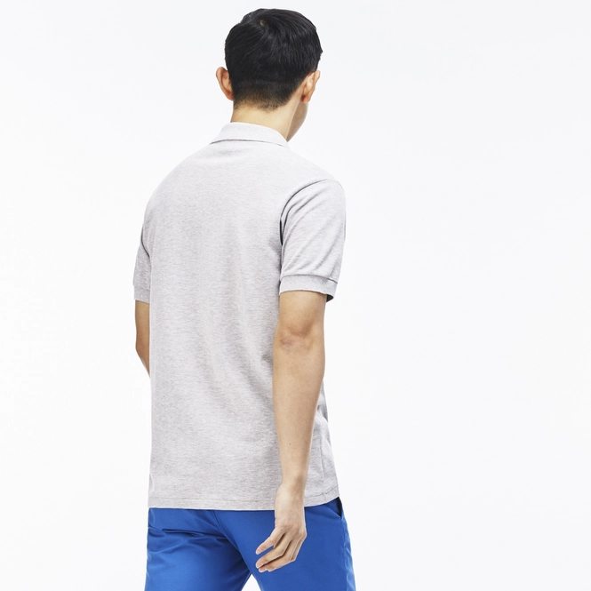 Poloshirt Lacoste Classic Fit Silver Chine Herren 5 Poloshirt Lacoste Classic Fit Silver Chine Herren – Bild 3