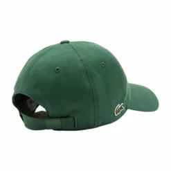 Cap Lacoste RK0440 Unisex Green -Discounter Für Tennisausrüstung 3 rk044013231 no bg