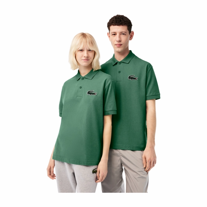 Poloshirt Lacoste PH3922 Loose Fit Unisex Ash Tree 6 Poloshirt Lacoste PH3922 Loose Fit Unisex Ash Tree – Bild 4
