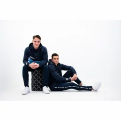 Tennispullover The Indian Maharadja Fun Hooded Lean IM Men Navy -Discounter Für Tennisausrüstung 4 t030110 nav fun21 22 men 5 lr