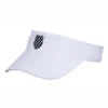 K-Swiss Sonnenvisier K Swiss Visor White Black -Discounter Für Tennisausrüstung 405623 C3105102 WHITE BLACK 0