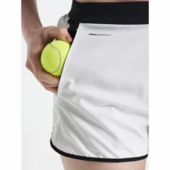 Tennishosen Craft Pro Control Impact Shorts W White Black Damen -Discounter Für Tennisausrüstung 5 1908238 900999 Pro20Control20Impact20Shorts20W Closeup4 Preview
