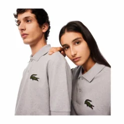 Poloshirt Lacoste PH3922 Loose Fit Unisex Silver Chine -Discounter Für Tennisausrüstung 5 ph3922cca21 no bg