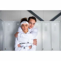 Tennispullover The Indian Maharadja Poly Terry Half Zip IM Men White -Discounter Für Tennisausrüstung 5 t370210 whi poly terry21 22 4 lr