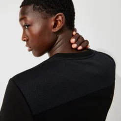 Pullover Lacoste SH9604 Sport Mesh Black Herren -Discounter Für Tennisausrüstung 6 Trui20Lacoste20Men20SH960420Sport20Mesh20Black6