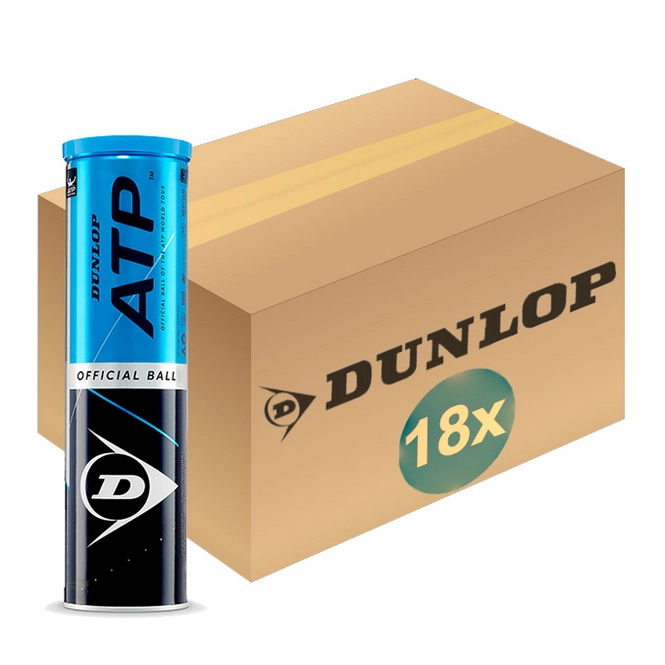 Tennisball Dunlop ATP 4-Tin (18x4 Dosen) 2020 3 Tennisball Dunlop ATP 4-Tin (18x4 Dosen) 2020