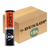 Tennisball Dunlop Fort Clay Court 4-Tin (Dose 18x4) 2020 -Discounter Für Tennisausrüstung 601318 Doos