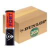 Tennisball Dunlop Fort Max TP 4-Tin (Dose 36x4) 2020 -Discounter Für Tennisausrüstung 601323 Doos