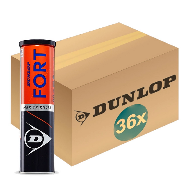Tennisball Dunlop Fort Max TP 4-Tin (Dose 36x4) 2020 3 Tennisball Dunlop Fort Max TP 4-Tin (Dose 36x4) 2020