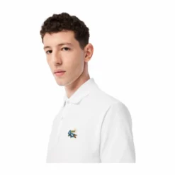 Poloshirt Lacoste X Netflix PH7057 Men White Shadow & Bone -Discounter Für Tennisausrüstung 7 ph7057vir20 no bg