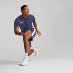 Poloshirt Puma TeamLIGA Training Herren Blue -Discounter Für Tennisausrüstung 7 pumapum 658396 06modelshot05