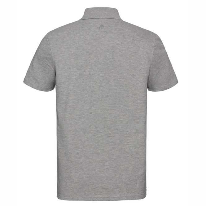 Poloshirt HEAD HEAD Grey Melange Herren 4 Poloshirt HEAD HEAD Grey Melange Herren – Bild 2