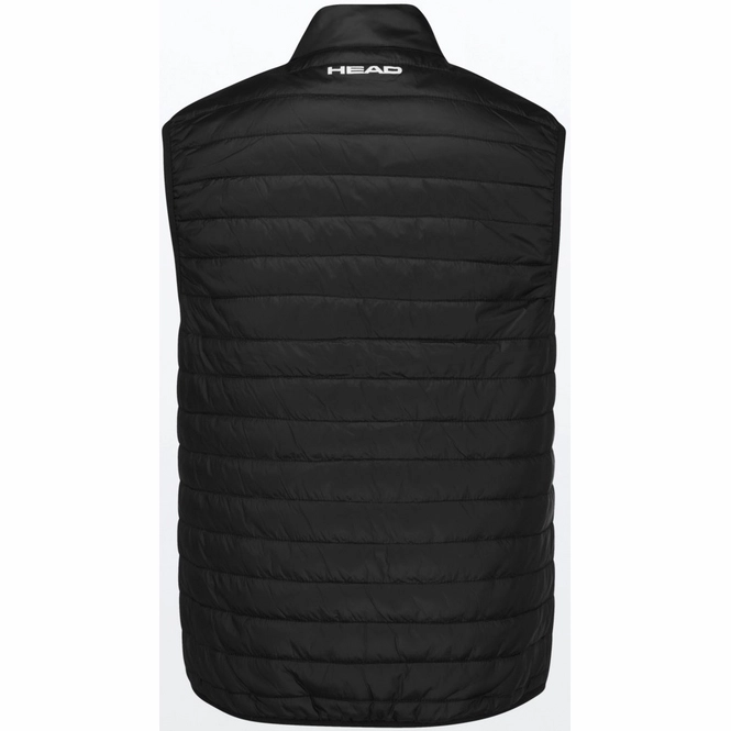 Tennisweste HEAD Men Stay Lightweight Black 4 Tennisweste HEAD Men Stay Lightweight Black – Bild 2