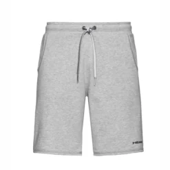 Tennishose HEAD Bermudas Club Jacob Grey Melange Herren