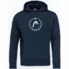 Padelpullover HEAD Dark Blue Herren -Discounter Für Tennisausrüstung 811661 DB201