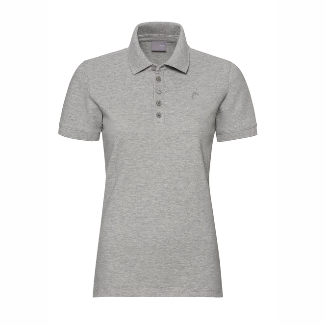 Poloshirt HEAD HEAD Grey Melange Damen 3 Poloshirt HEAD HEAD Grey Melange Damen